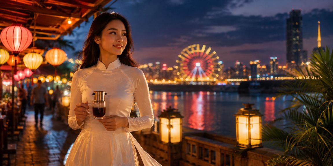 Bàn roulette sôi động tại không gian cà phê Sài Gòn